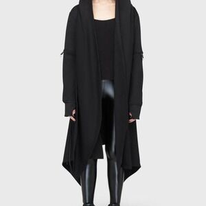 Killstar Assassins hooded Cardigan Size XXL plus size goth coat